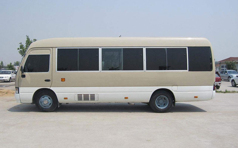 广州商务活动带司机包车租赁出租丰田考斯特包天(23座)_广州租车包车用车 首选广州现达租车公司