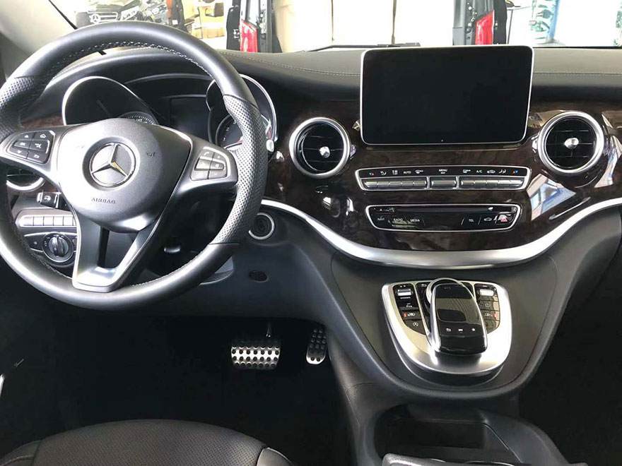 广州市租车公司出租奔驰V260L七座豪华高端商务车带司机租赁包车(7座)_广州租车包车用车 首选广州现达租车公司